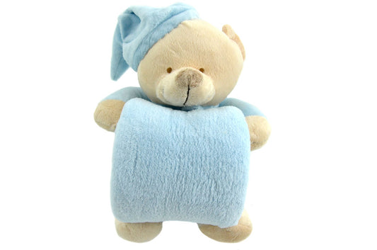 Peluche oso con manta