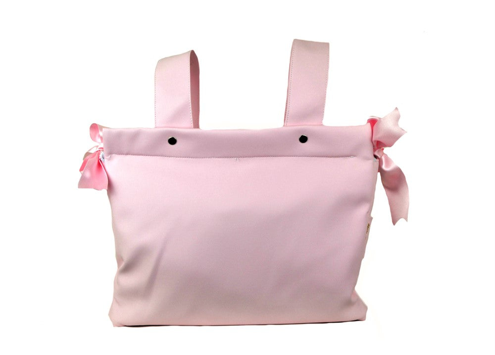 Bolso polipiel lazos